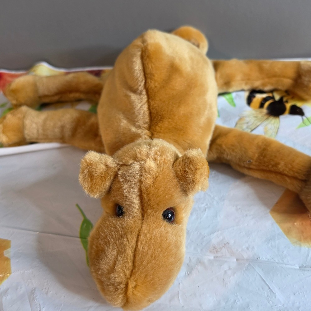 Ty Beanie Buddies Humphrey the Camel Tan Plush Stuffed Animal 1998 Tylon Shell